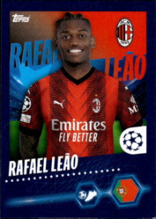 Rafael Leao A.C. Milan samolepka Topps UEFA Champions League 2023/24 #44