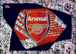 Club Logo Arsenal samolepka Topps UEFA Champions League 2023/24 #47