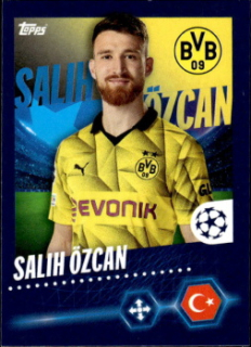 Salih Ozcan Borussia Dortmund samolepka Topps UEFA Champions League 2023/24 #92