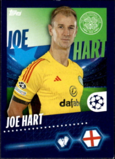 Joe Hart Celtic Glasgow samolepka Topps UEFA Champions League 2023/24 #105