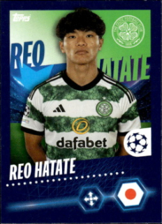 Reo Hatate Celtic Glasgow samolepka Topps UEFA Champions League 2023/24 #113