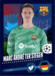 Marc-Andre ter Stegen FC Barcelona samolepka Topps UEFA Champions League 2023/24 #124
