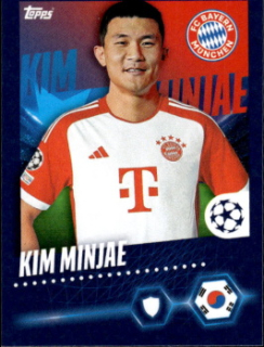 Kim Min-jae Bayern Munchen samolepka Topps UEFA Champions League 2023/24 #146