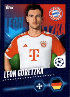Leon Goretzka Bayern Munchen samolepka Topps UEFA Champions League 2023/24 #151