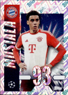 Jamal Musiala Bayern Munchen samolepka Topps UEFA Champions League 2023/24 Impact #160