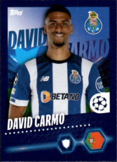 David Carmo FC Porto samolepka Topps UEFA Champions League 2023/24 #183
