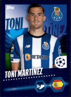 Toni Martinez FC Porto samolepka Topps UEFA Champions League 2023/24 #191
