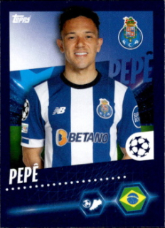 Pepe FC Porto samolepka Topps UEFA Champions League 2023/24 #196