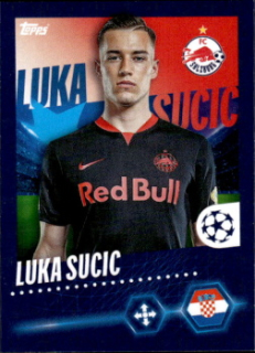 Luka Sucic FC Red Bull Salzburg samolepka Topps UEFA Champions League 2023/24 #210