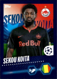 Sekou Koita FC Red Bull Salzburg samolepka Topps UEFA Champions League 2023/24 #215