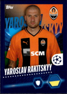Yaroslav Rakitskyy Shakhtar Donetsk samolepka Topps UEFA Champions League 2023/24 #224