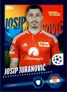 Josip Juranovic Union Berlin samolepka Topps UEFA Champions League 2023/24 #241