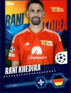 Rani Khedira Union Berlin samolepka Topps UEFA Champions League 2023/24 #246