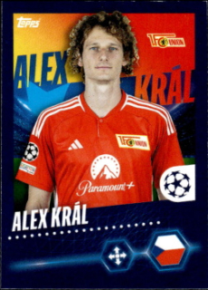 Alex Kral Union Berlin samolepka Topps UEFA Champions League 2023/24 #248