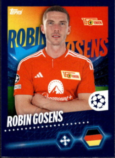 Robin Gosens Union Berlin samolepka Topps UEFA Champions League 2023/24 #249