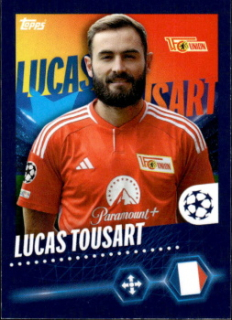 Lucas Tousart Union Berlin samolepka Topps UEFA Champions League 2023/24 #250