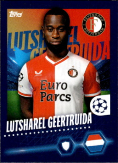 Lutsharel Geertruida Feyenoord samolepka Topps UEFA Champions League 2023/24 #258
