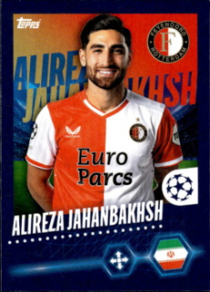 Alireza Jahanbakhs Feyenoord samolepka Topps UEFA Champions League 2023/24 #266