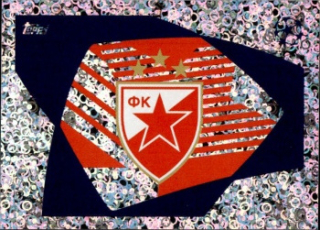Club Logo Crvena Zvezda samolepka Topps UEFA Champions League 2023/24 #275