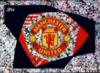 Club Logo Manchester United samolepka Topps UEFA Champions League 2023/24 #313