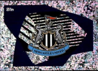 Club Logo Newcastle United samolepka Topps UEFA Champions League 2023/24 #332