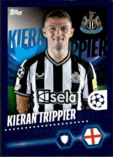 Kieran Trippier Newcastle United samolepka Topps UEFA Champions League 2023/24 #334