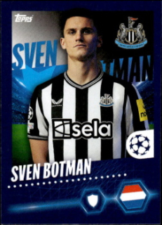Sven Botman Newcastle United samolepka Topps UEFA Champions League 2023/24 #335