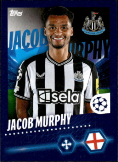 Jacob Murphy Newcastle United samolepka Topps UEFA Champions League 2023/24 #344