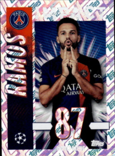 Goncalo Ramos Paris Saint-Germain samolepka Topps UEFA Champions League 2023/24 Impact #369