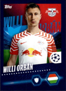 Willi Orban RB Leipzig samolepka Topps UEFA Champions League 2023/24 #373