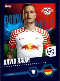 David Raum RB Leipzig samolepka Topps UEFA Champions League 2023/24 #375