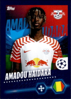 Amadou Haidara RB Leipzig samolepka Topps UEFA Champions League 2023/24 #377