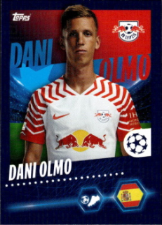 Dani Olmo RB Leipzig samolepka Topps UEFA Champions League 2023/24 #384