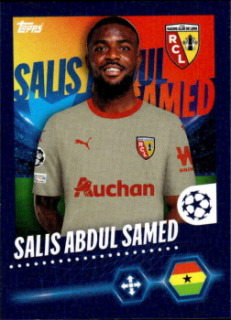Salis Abdul Samed RC Lens samolepka Topps UEFA Champions League 2023/24 #396