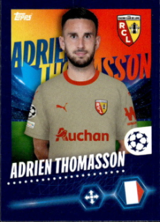 Adrien Thomasson RC Lens samolepka Topps UEFA Champions League 2023/24 #401