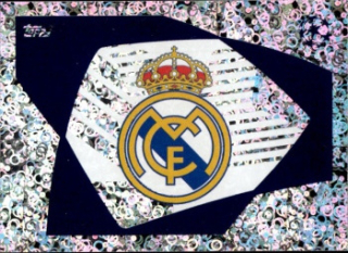 Club Logo Real Madrid samolepka Topps UEFA Champions League 2023/24 #408