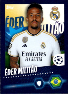 Eder Militao Real Madrid samolepka Topps UEFA Champions League 2023/24 #412