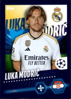 Luka Modric Real Madrid samolepka Topps UEFA Champions League 2023/24 #420