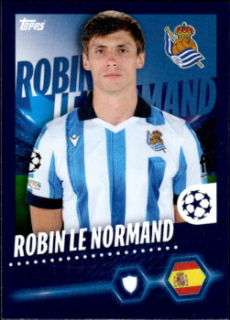 Robin Le Normand Real Sociedad samolepka Topps UEFA Champions League 2023/24 #432