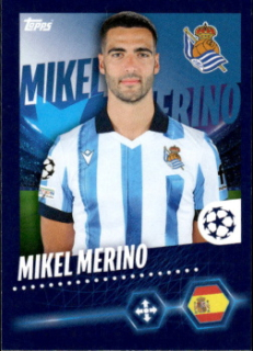 Mikel Merino Real Sociedad samolepka Topps UEFA Champions League 2023/24 #436