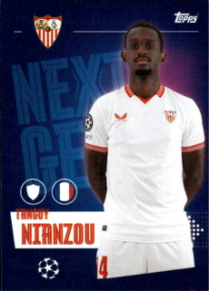 Tanguy Nianzou Sevilla FC samolepka Topps UEFA Champions League 2023/24 Next Gen #463