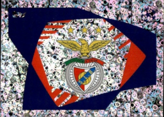 Club Logo SL Benfica samolepka Topps UEFA Champions League 2023/24 #465
