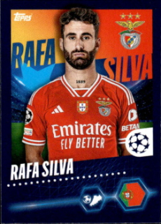 Rafa Silva SL Benfica samolepka Topps UEFA Champions League 2023/24 #479