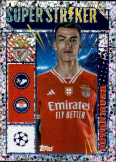 Petar Musa SL Benfica samolepka Topps UEFA Champions League 2023/24 Super Striker #481