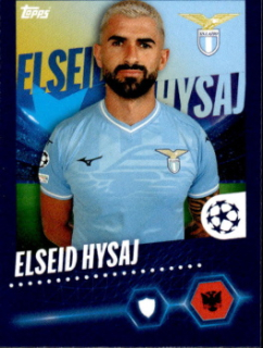 Elseid Hysaj Lazio Roma samolepka Topps UEFA Champions League 2023/24 #488