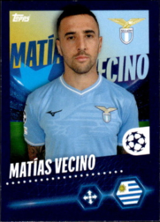 Matias Vecino Lazio Roma samolepka Topps UEFA Champions League 2023/24 #491