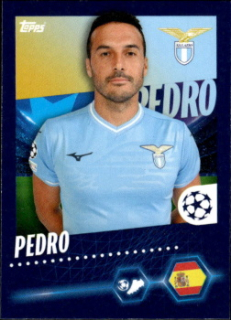 Pedro Lazio Roma samolepka Topps UEFA Champions League 2023/24 #500