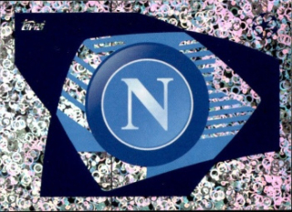 Club Logo SSC Napoli samolepka Topps UEFA Champions League 2023/24 #503