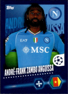 Andre-Frank Zambo Anguissa SSC Napoli samolepka Topps UEFA Champions League 2023/24 #510