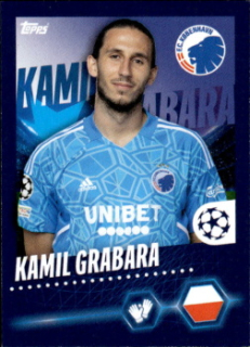 Kamil Grabara FC Kobenhavn samolepka Topps UEFA Champions League 2023/24 #542